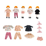 Speedy Monkey Suitcase - Blanche’s Wardrobe - Doll - Moulin Roty-Speedy Monkey-Little Giant Kidz