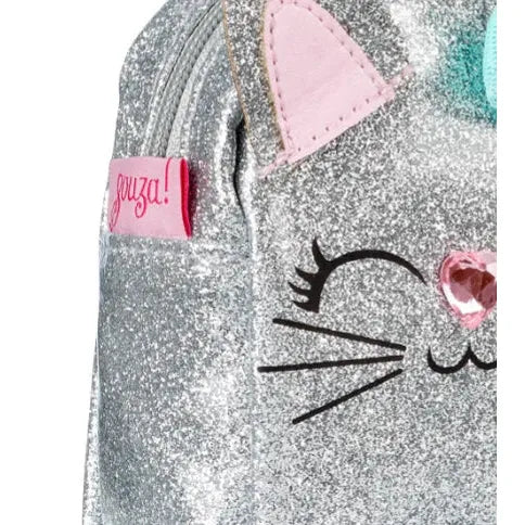 Speedy Monkey Wallet Quinn Cat Silver-Speedy Monkey-Little Giant Kidz