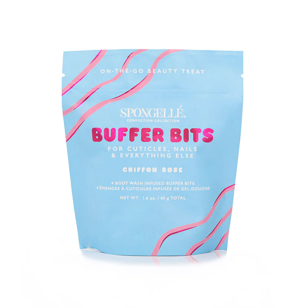 Spongelle Chiffon Rose Confection Buffer Bits-Spongelle-Little Giant Kidz