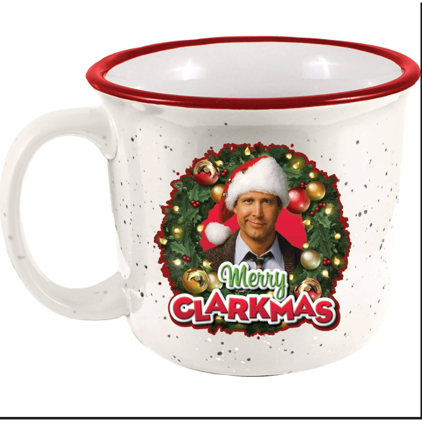 Spoontiques Merry Clarkmas Camper Mug-Spoontiques-Little Giant Kidz