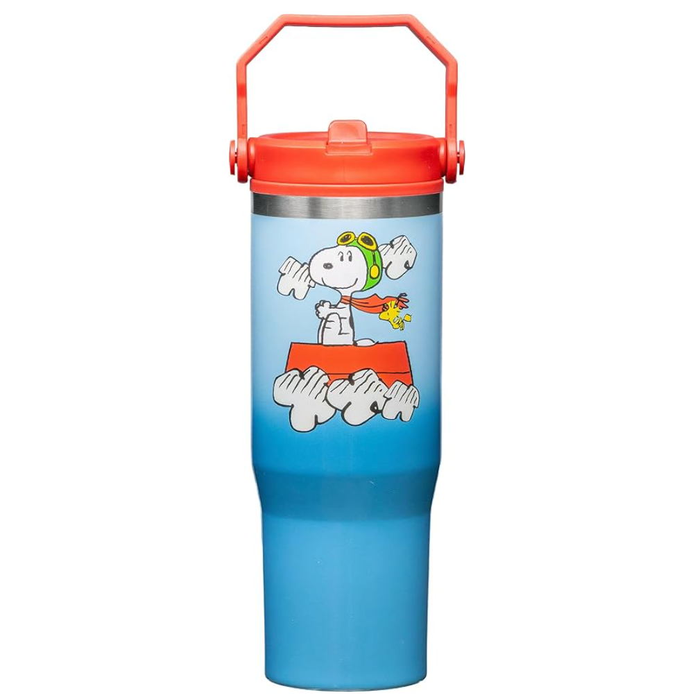 Spoontiques Snoopy Flying Ace 30Oz Stn Btl-Spoontiques-Little Giant Kidz