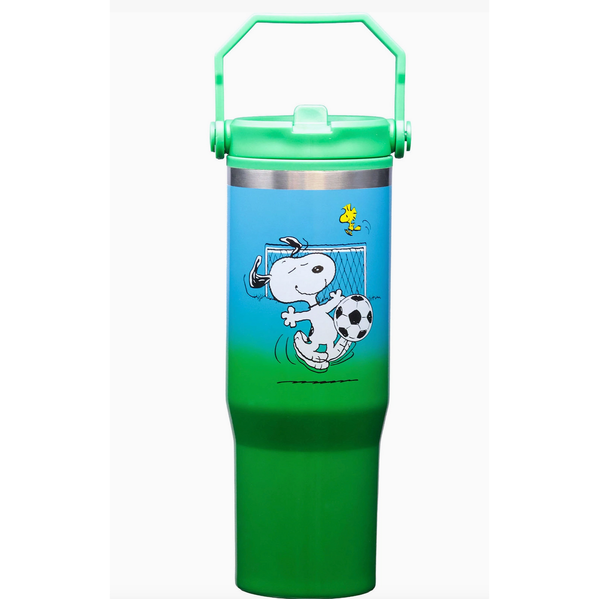 Spoontiques Snoopy Soccer 30Oz Stnl Bottle-Spoontiques-Little Giant Kidz