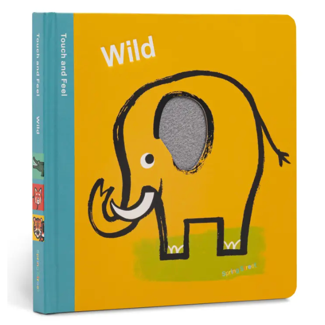 Spring Street Touch and Feel: Wild- Board Book-HACHETTE BOOK GROUP USA-Little Giant Kidz