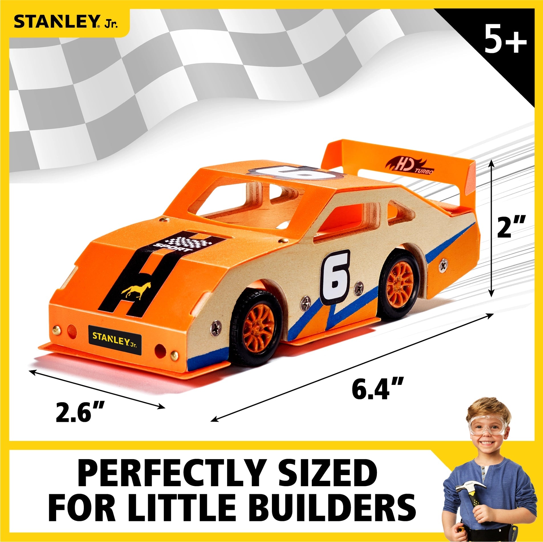 Stanley Jr. Race Car Kit