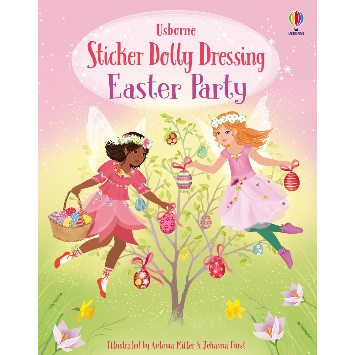 Sticker Dolly Dressing Easter Party :Usborne-HARPER COLLINS PUBLISHERS-Little Giant Kidz