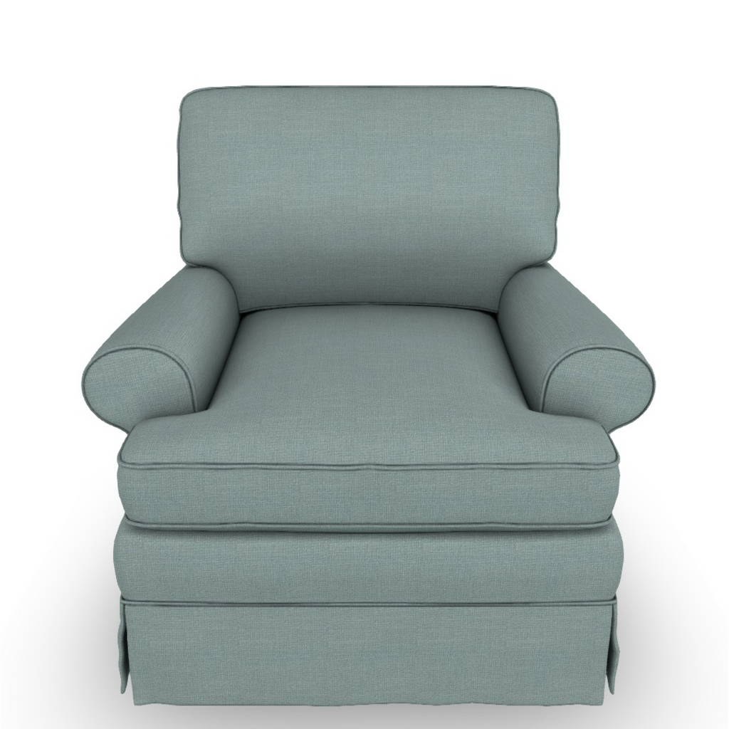 Storytime Series Quinn Swivel Glider Seaglass