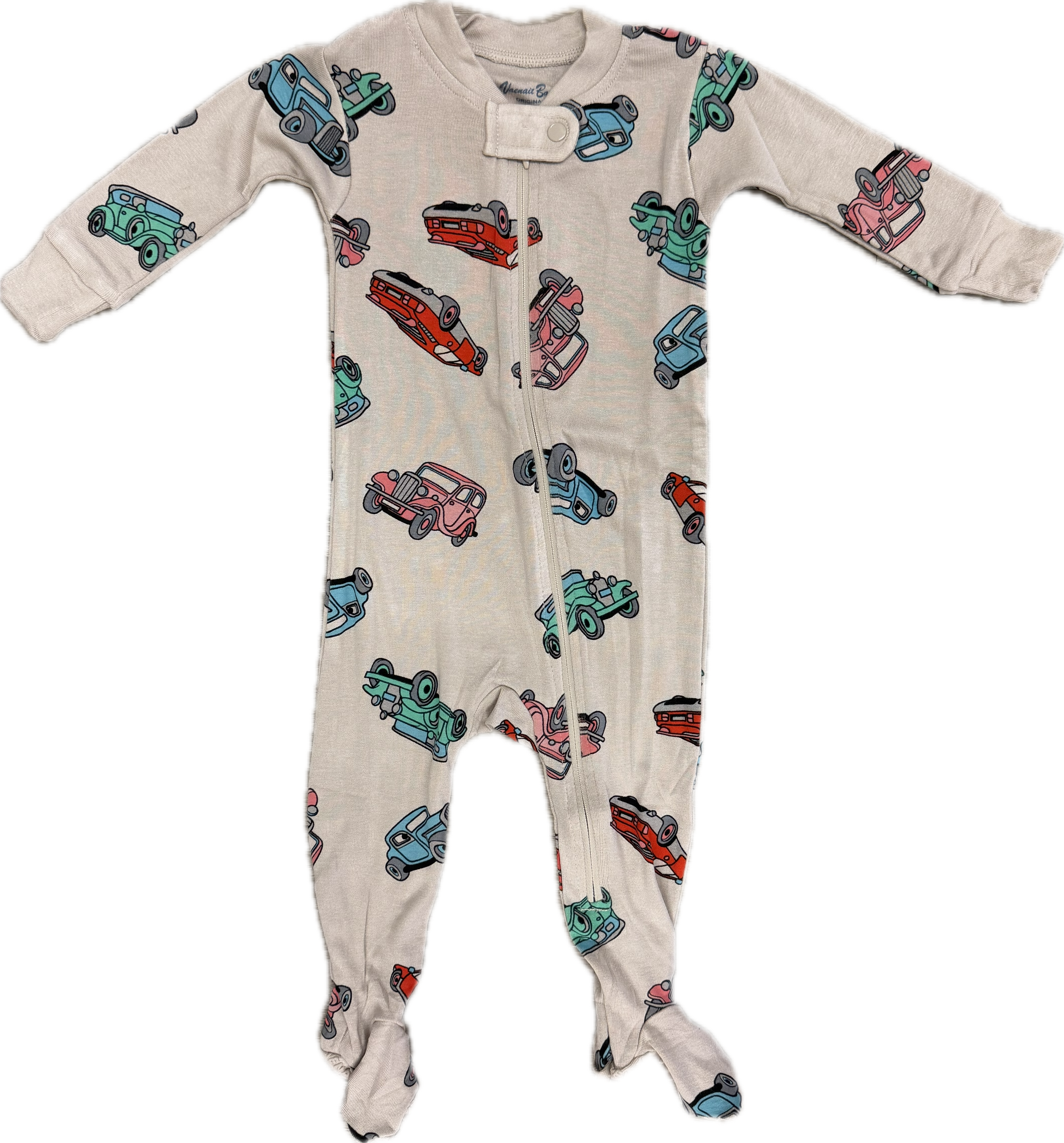 Vaenait Baby Retro Car Baby Footie