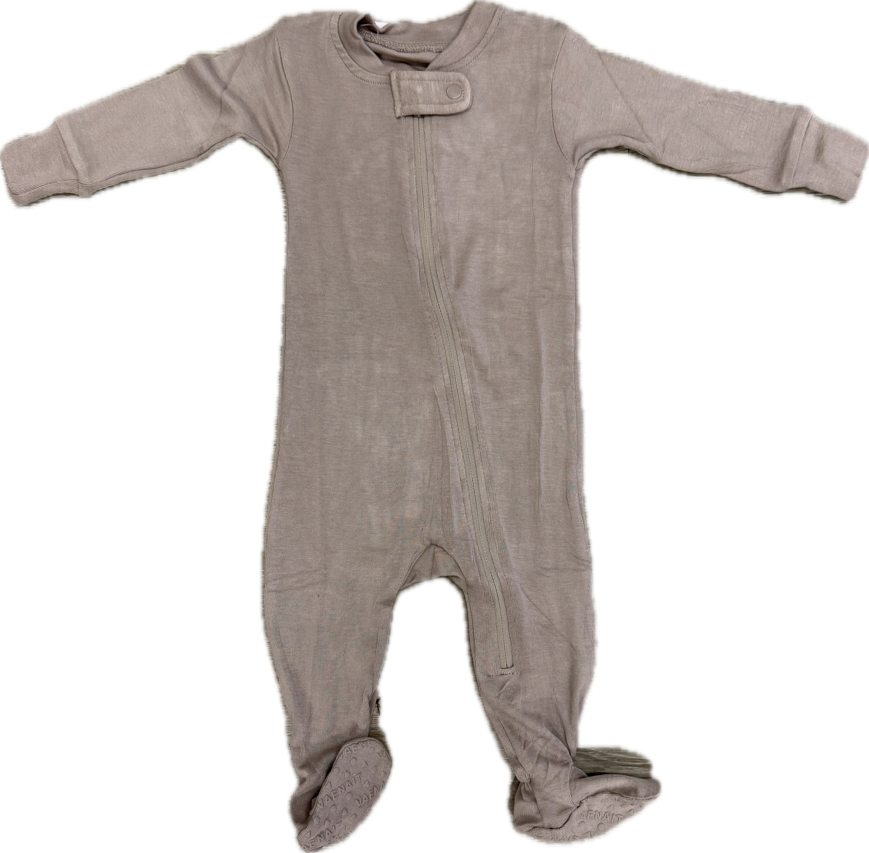Vaenait Baby Beige Baby Footie