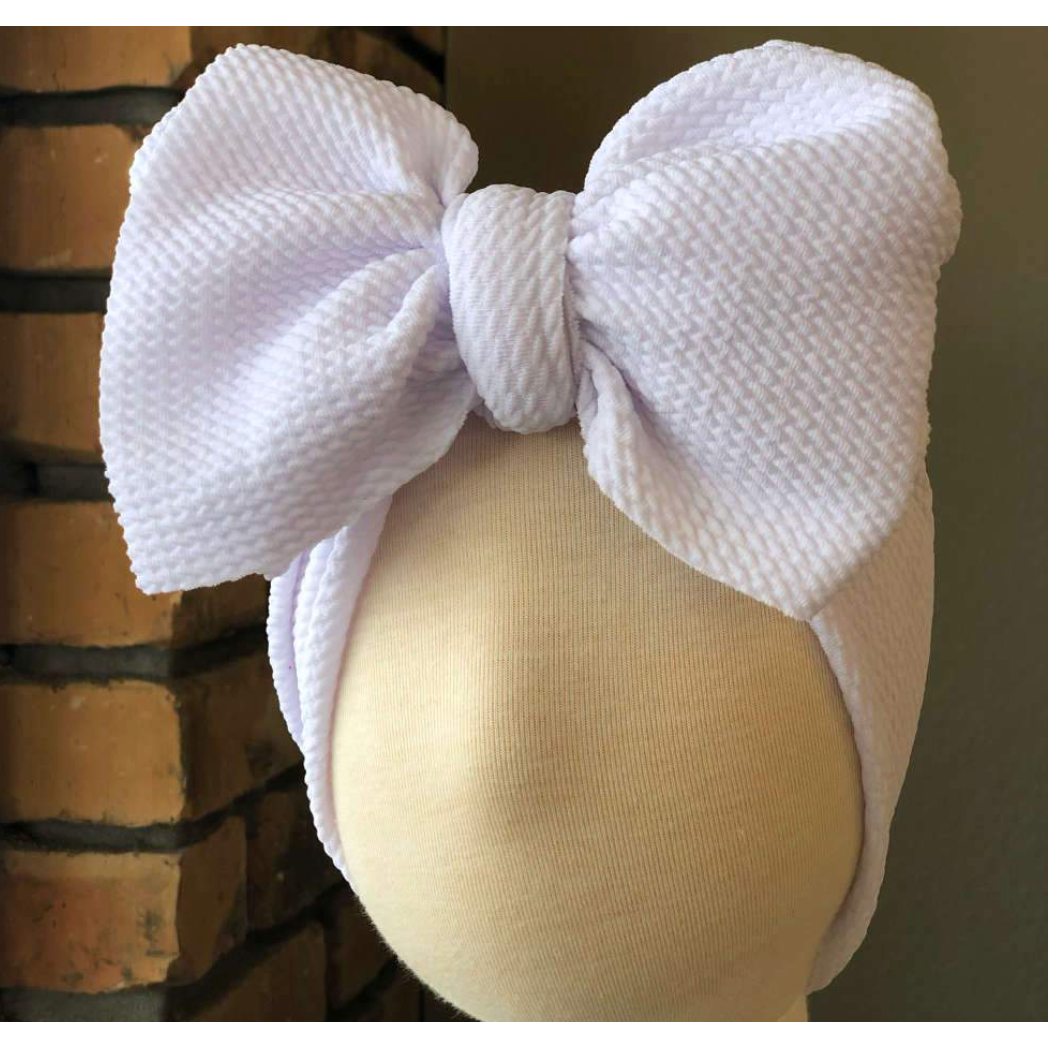 Sugar + Maple Headwrap - White-SUGAR AND MAPLE-Little Giant Kidz