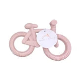Sugar + Maple Silicone Pink Bike Teether-SUGAR AND MAPLE-Little Giant Kidz