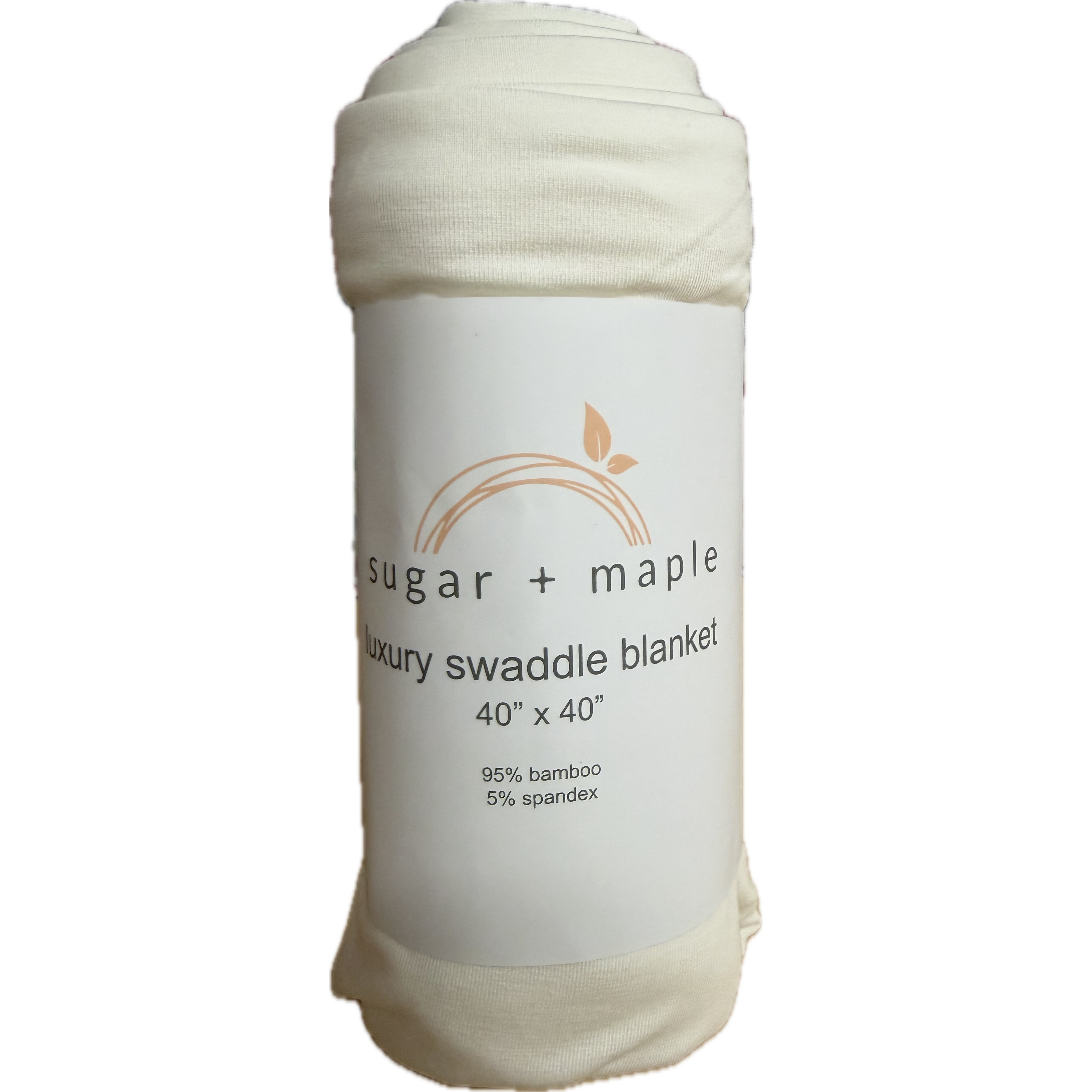 Sugar + Maple Swaddle- Sweet Cream-SUGAR AND MAPLE-Little Giant Kidz