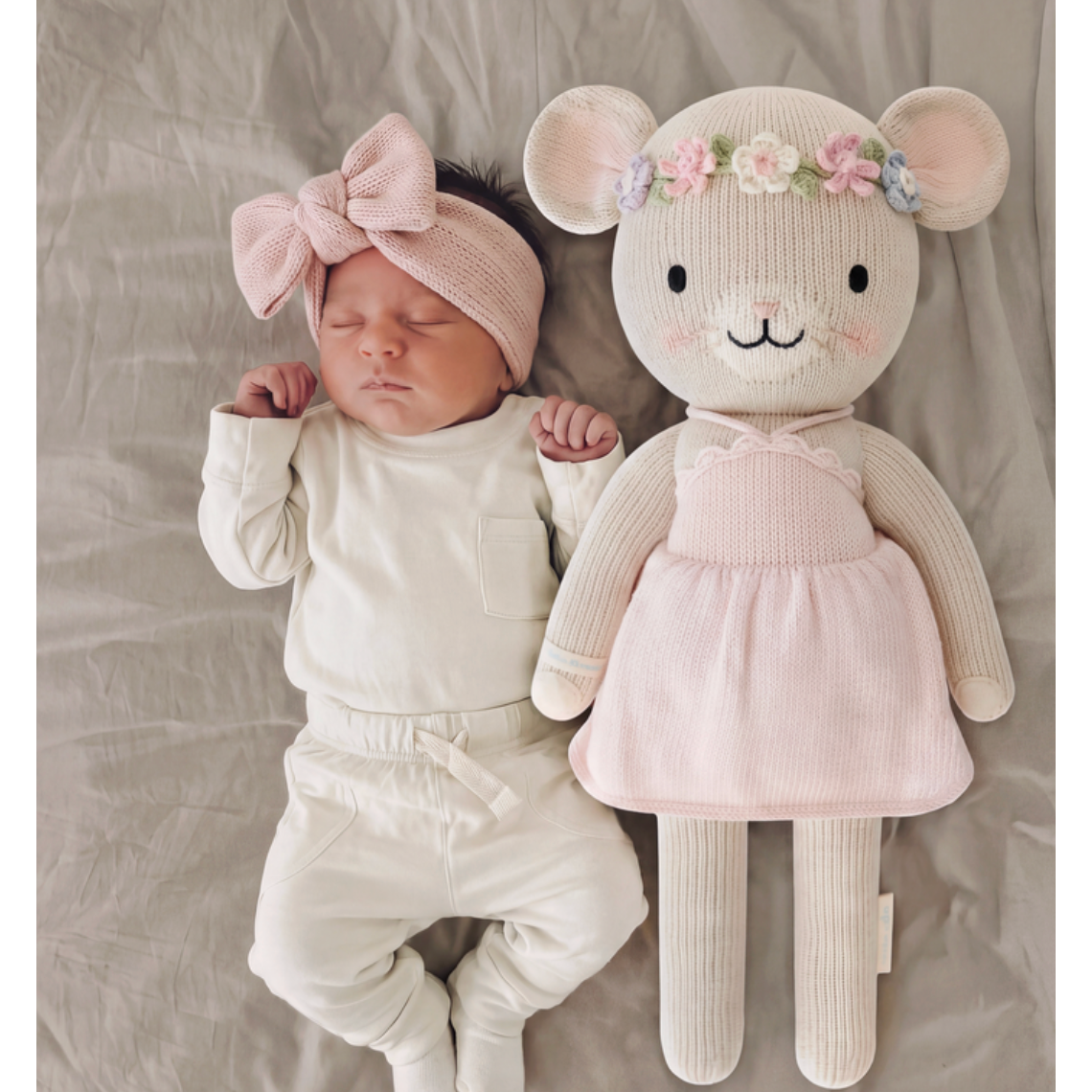 Sugar & Maple Two Piece Jogger- Cream-SUGAR AND MAPLE-Little Giant Kidz