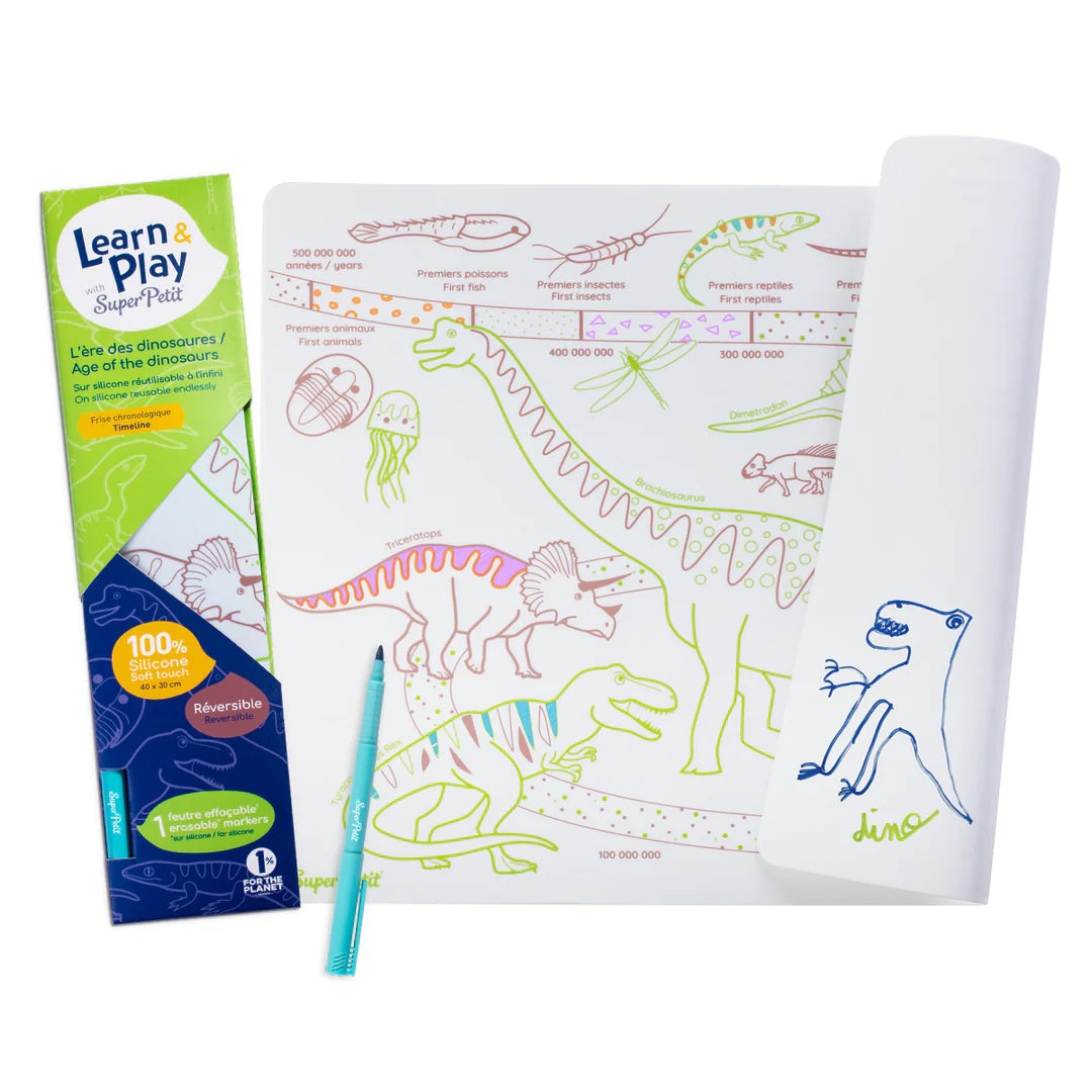 Super Petit Learn & Play - The Age of Dinosaurs-DAM Good Ideas-Little Giant Kidz