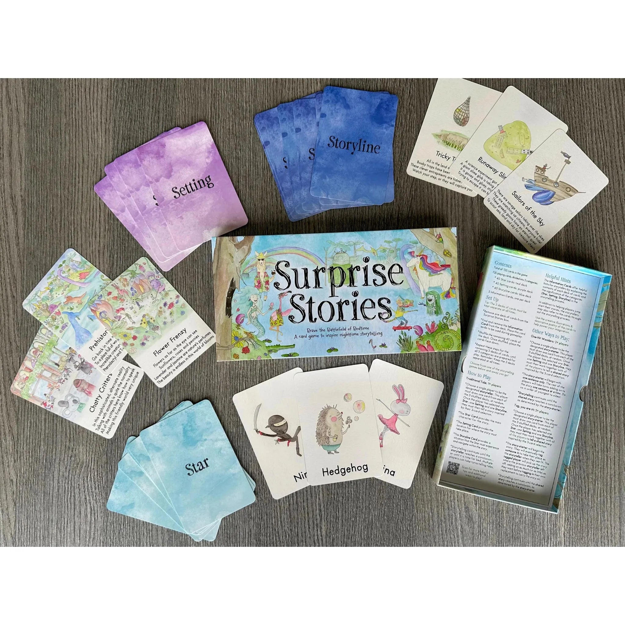 Surprise Stories Game- A new spin on storytelling-Surprise Stories-Little Giant Kidz