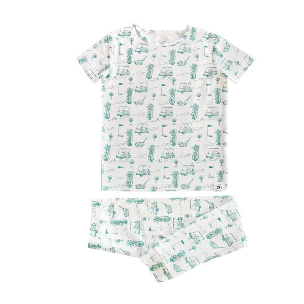 Sweet Bamboo Big Kid Pajama S/S - 18 Holes-SWEET BAMBOO-Little Giant Kidz