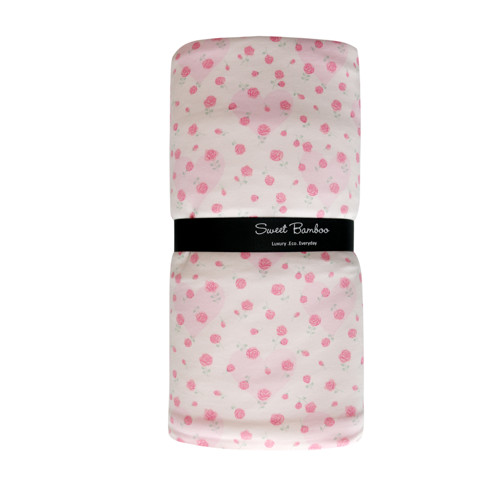 Sweet Bamboo Cloud Blanket - Double Love-SWEET BAMBOO-Little Giant Kidz
