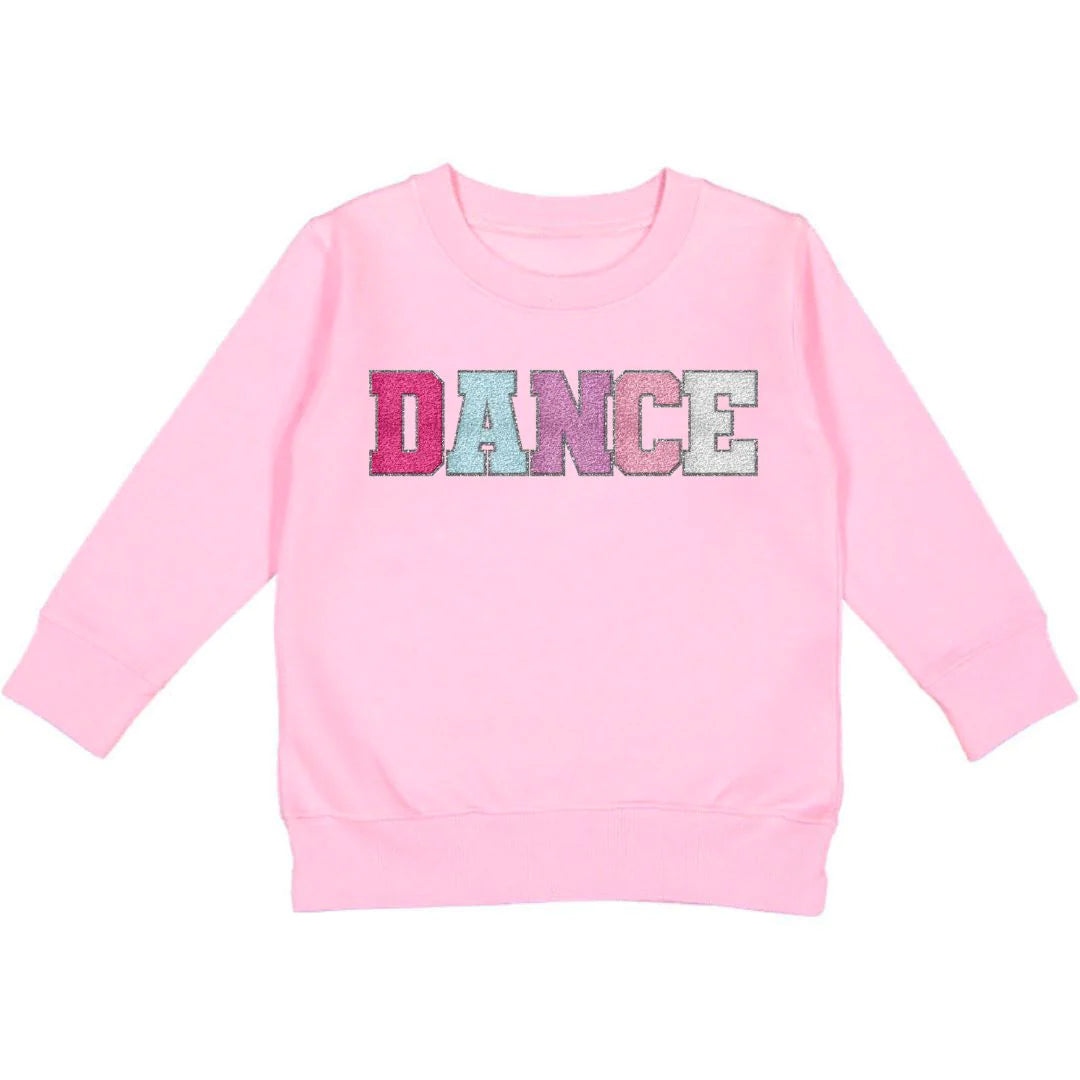 Sweet Wink Dance Patch Sweatshirt - Pink-Sweet Wink-Little Giant Kidz
