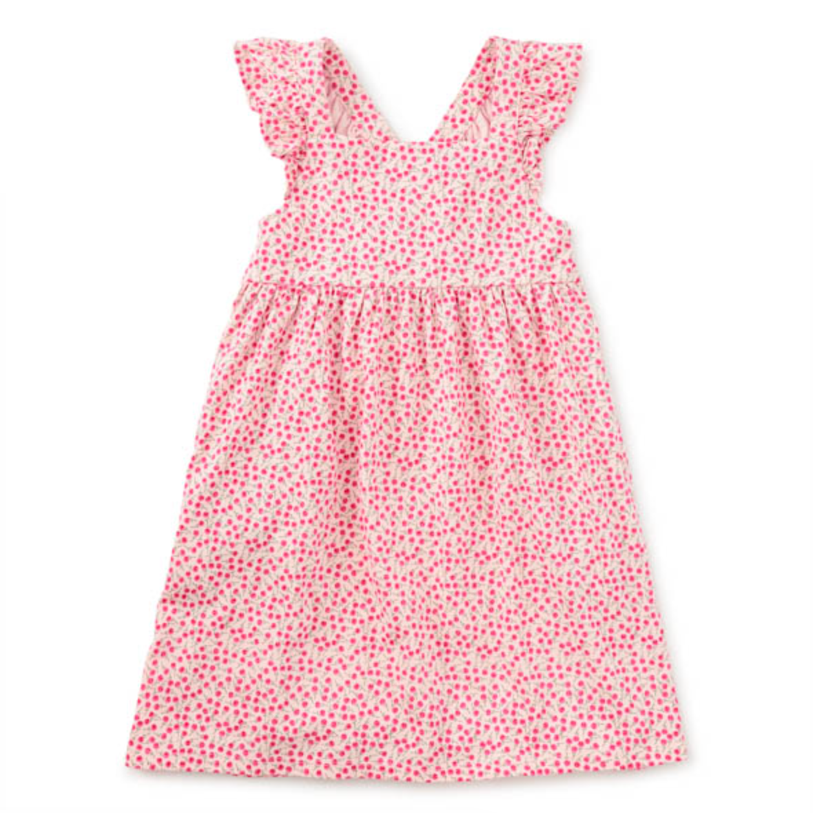 TEA Ruffle Strap Dress-TEA-Little Giant Kidz