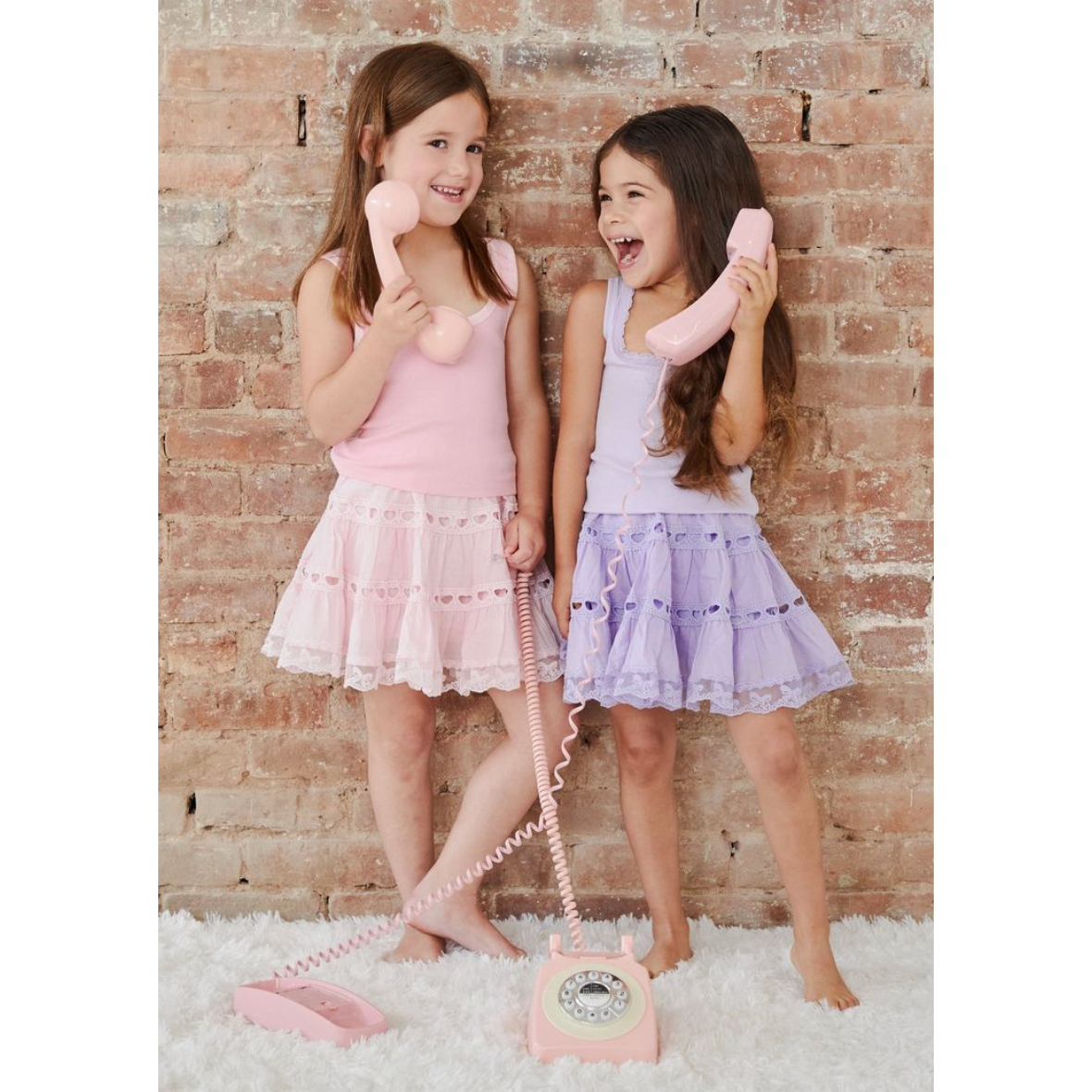 THEME Sofia Mini Skirt- Pink-THEME-Little Giant Kidz