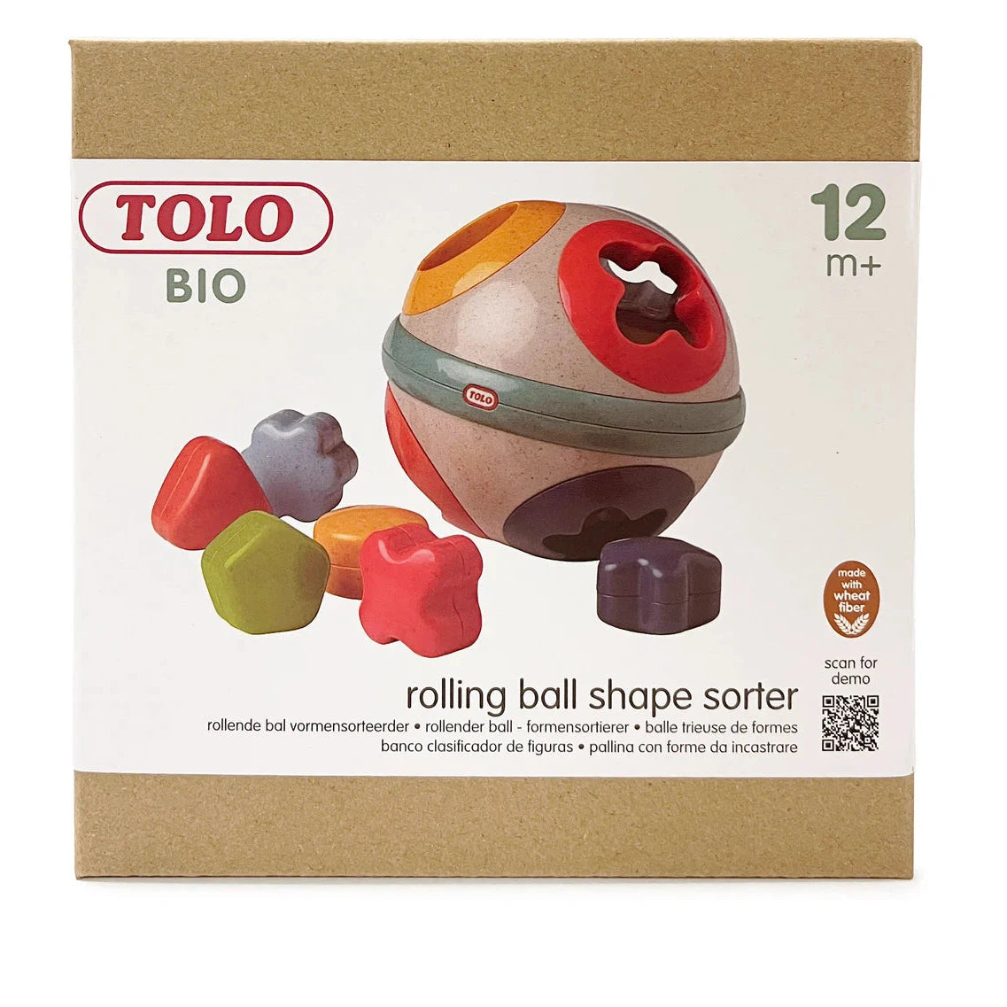 TOLO Rolling Ball Shape Sorter-Speedy Monkey-Little Giant Kidz