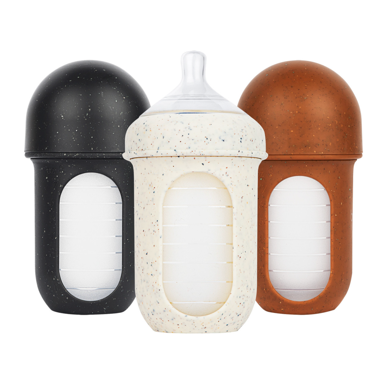 TOMY Nursh Bottle 8OZ 3pk Speckle-TOMY-Little Giant Kidz