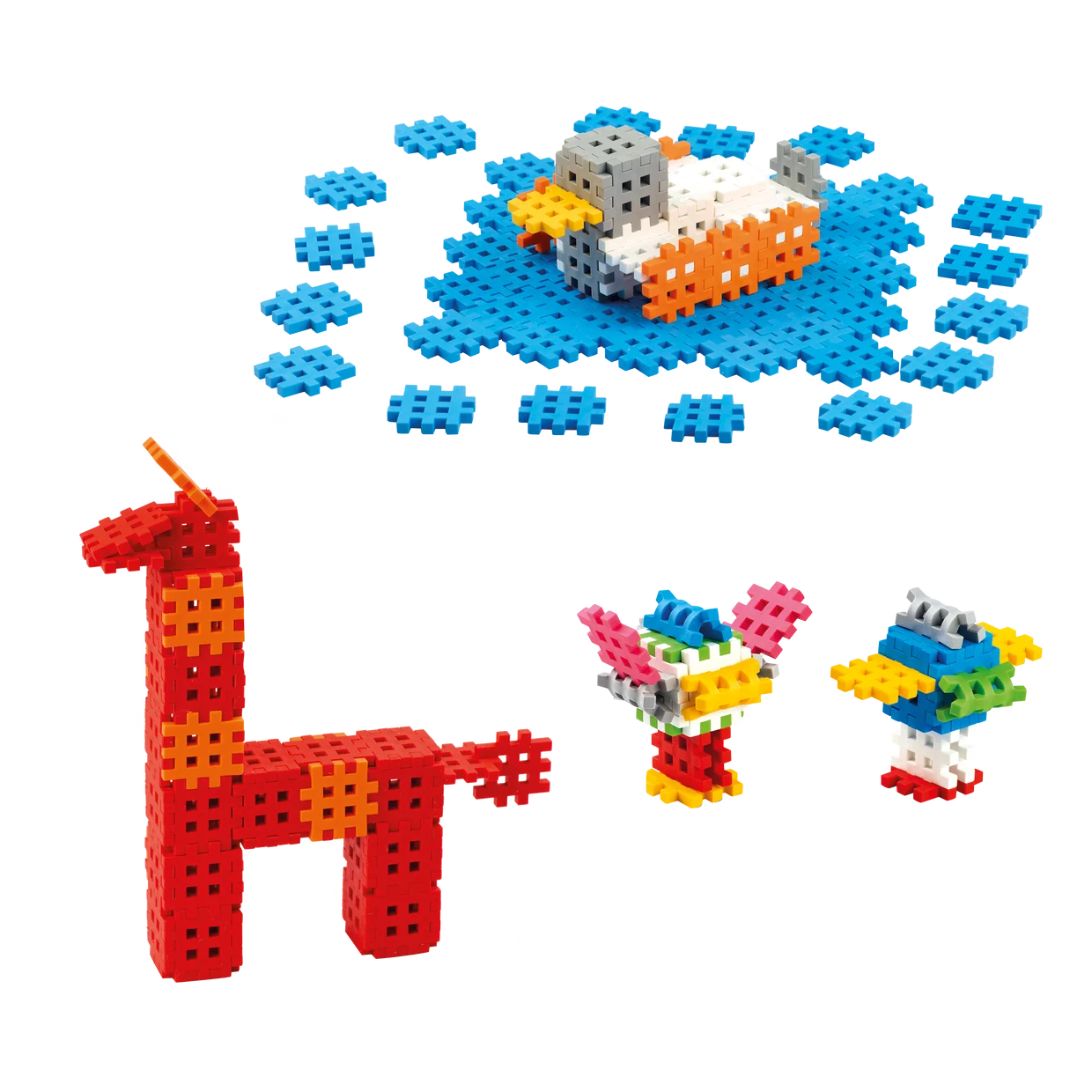 TOYSMITH Marioinex Mini Waffle 140 PCS-TOYSMITH-Little Giant Kidz