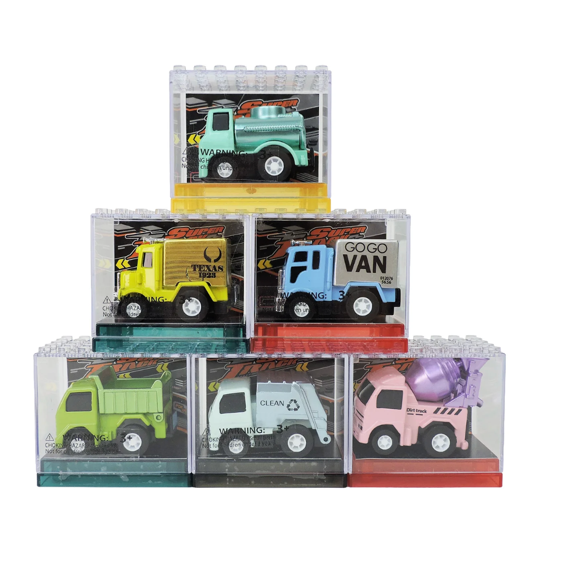 TOYSMITH Med. Vehicle in Building Block-TOYSMITH-Little Giant Kidz