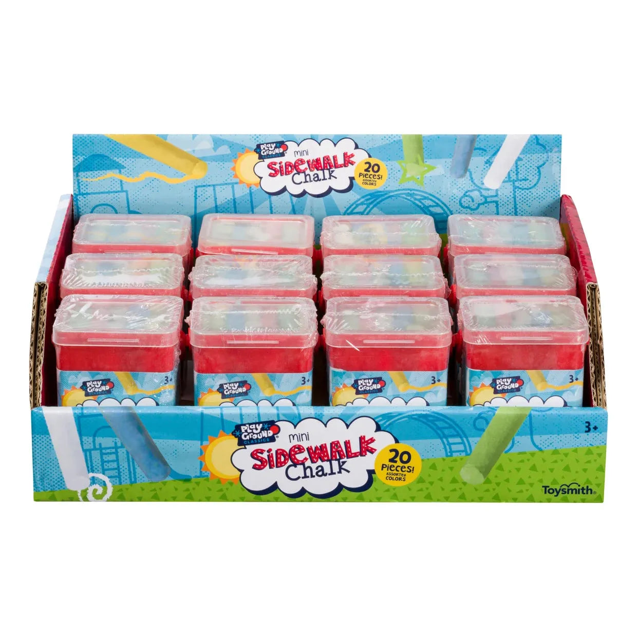 TOYSMITH Playground Classics Mini Sidewalk Chalk-TOYSMITH-Little Giant Kidz