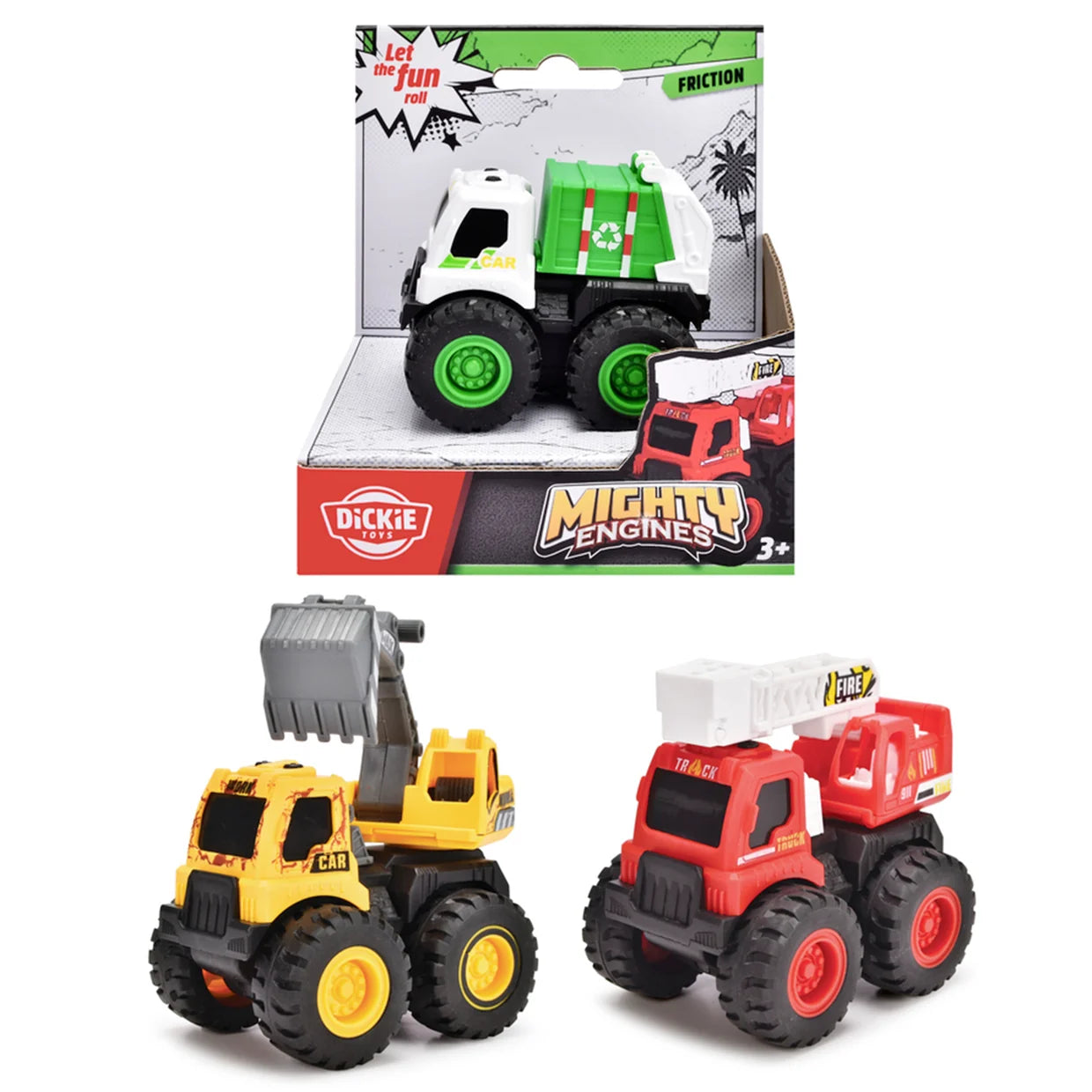 TOYSMITH Simba Dickie Mighty Engines- Assortment-TOYSMITH-Little Giant Kidz