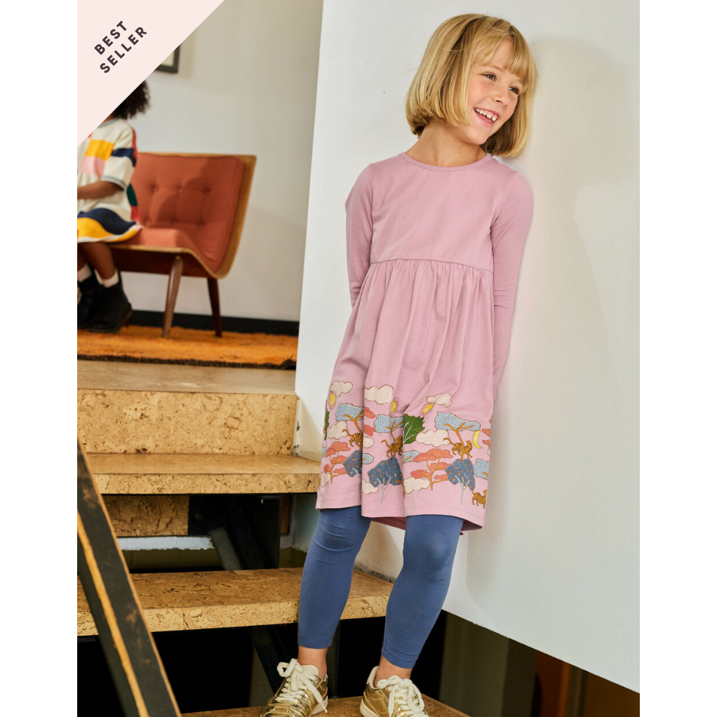 Tea Tiger Story Skirted Dress-TEA-Little Giant Kidz