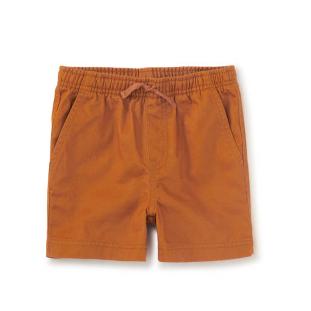 Tea Twill Sport Shorts- Nugget-TEA-Little Giant Kidz