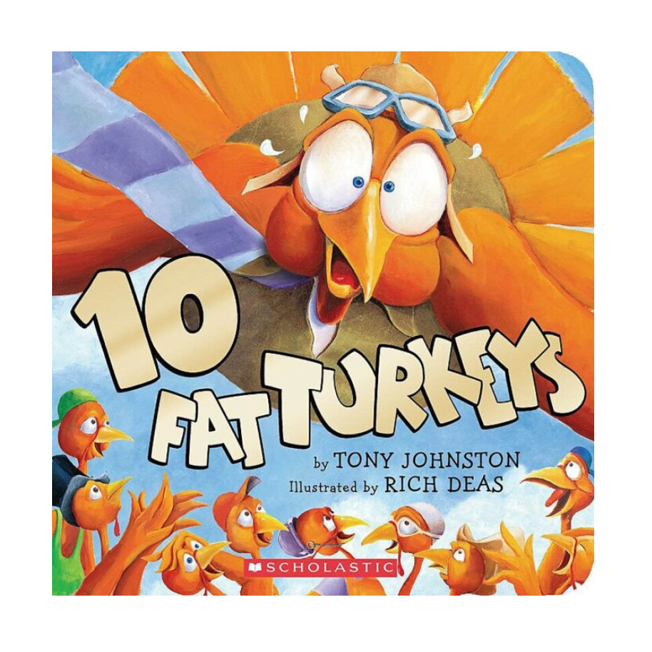 Ten Fat Turkeys - (Board Book)-Scholastic-Little Giant Kidz