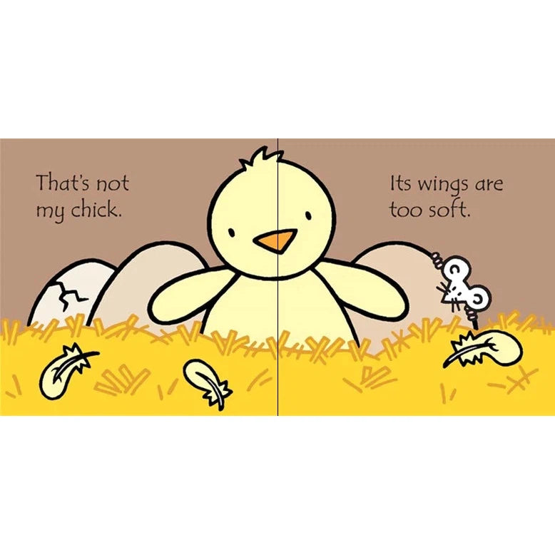That's Not My Chick - Touchy-Feely Book (Board Book)-HARPER COLLINS PUBLISHERS-Little Giant Kidz