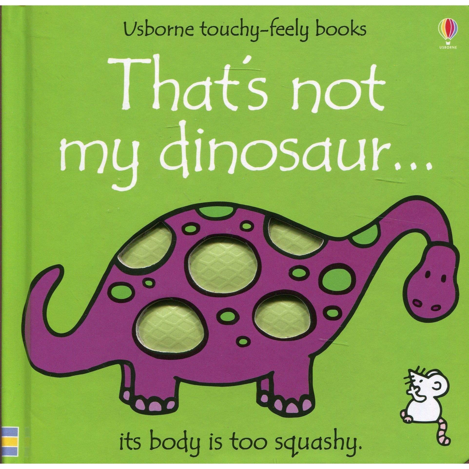 That's Not My Dinosaur - Touchy-Feely Book (Board Book)-HARPER COLLINS PUBLISHERS-Little Giant Kidz