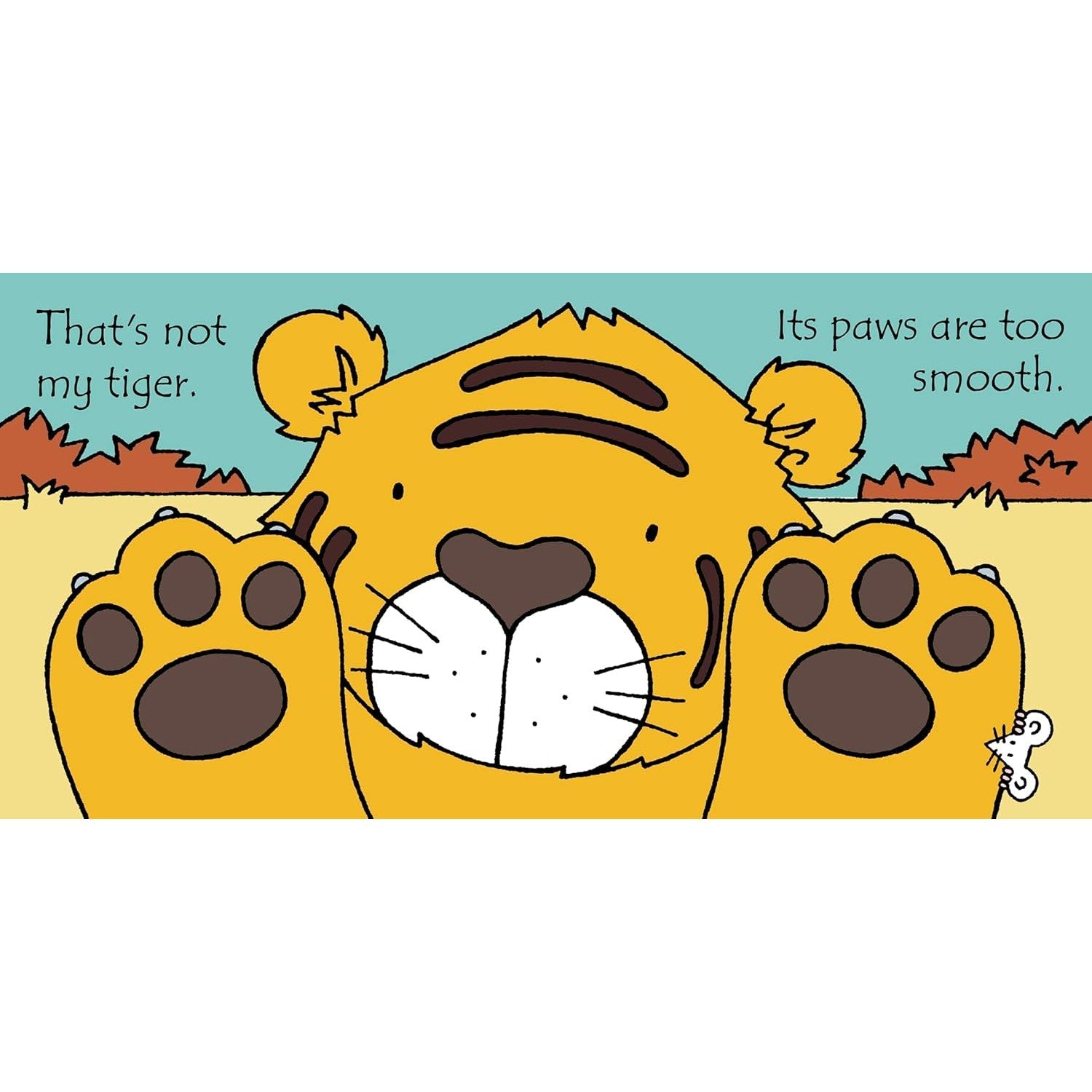 That's Not My Tiger - Touchy-Feely Book (Board Book)-HARPER COLLINS PUBLISHERS-Little Giant Kidz