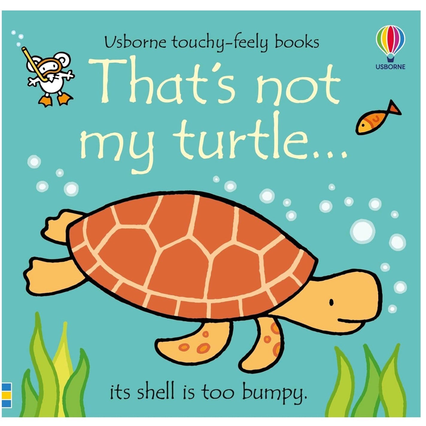 That's Not My Turtle - Touchy-Feely Book (Board Book)-HARPER COLLINS PUBLISHERS-Little Giant Kidz