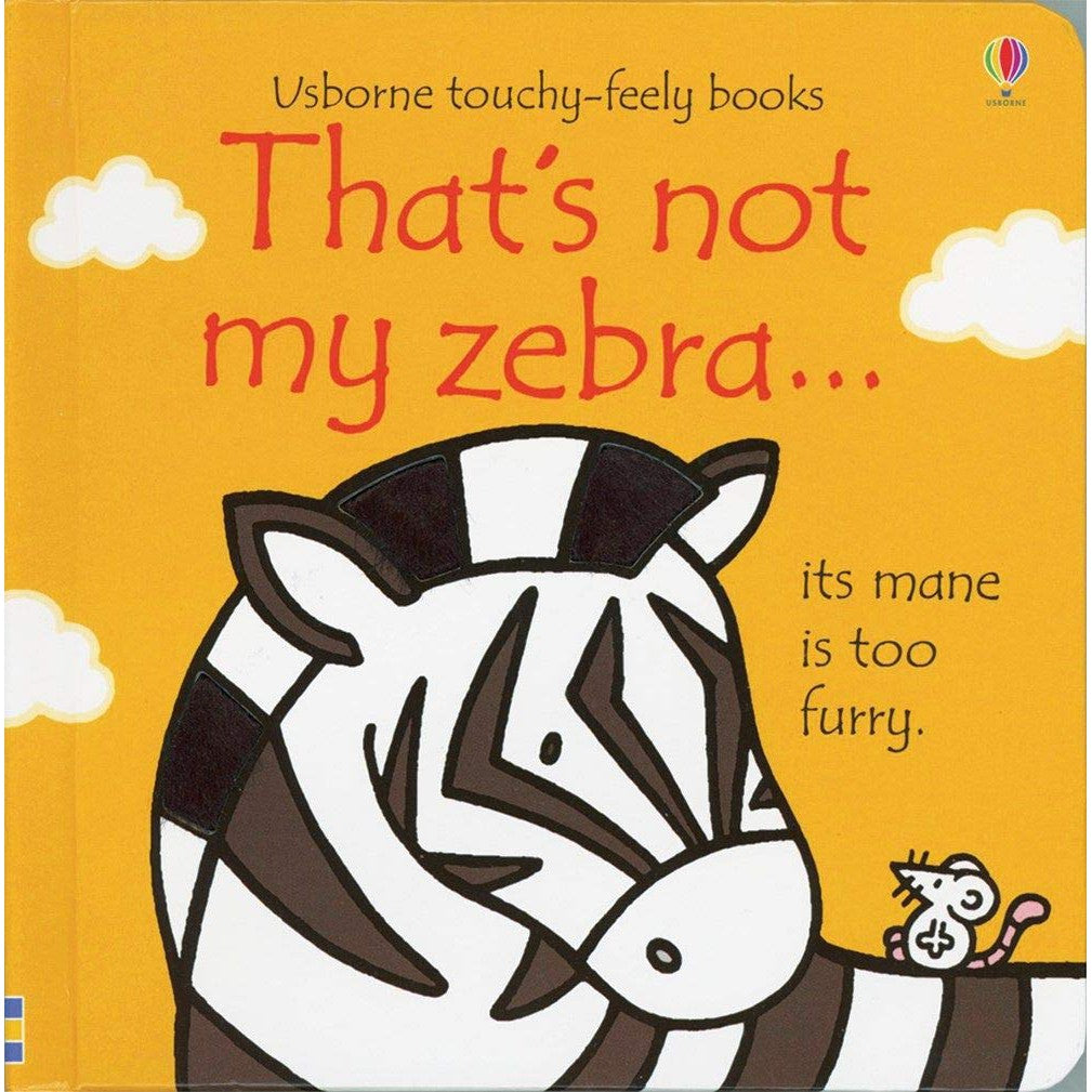 That's Not My Zebra - Touchy-Feely Book (Board Book)-HARPER COLLINS PUBLISHERS-Little Giant Kidz