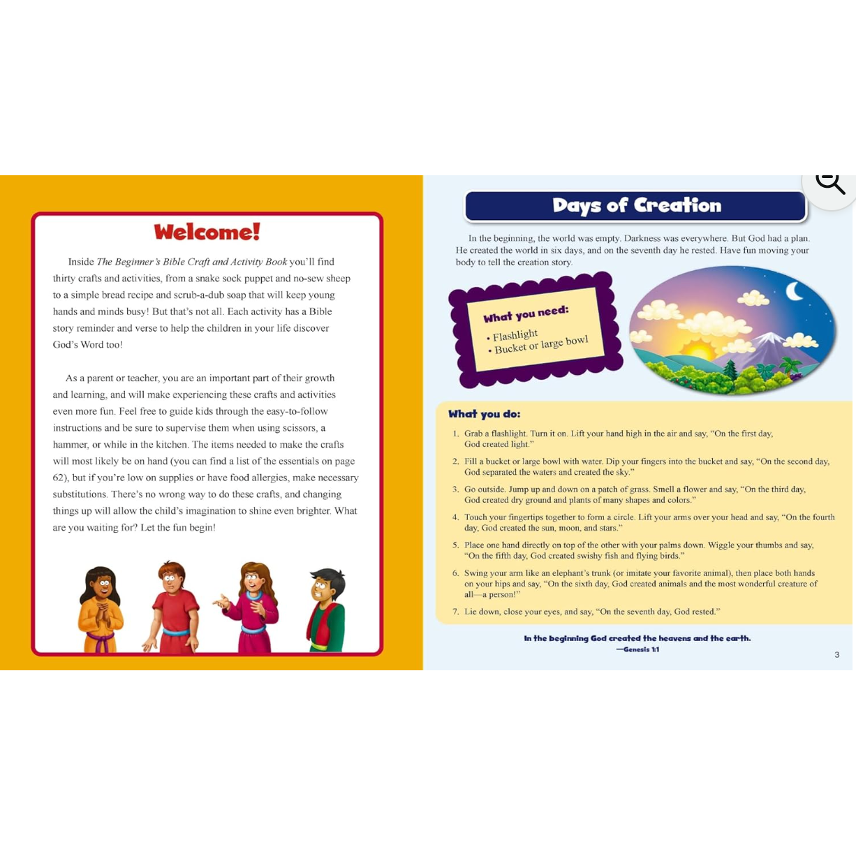 The Beginner's Bible Craft and Activity Book: 30 Fun Projects Based on Bible Stories-HARPER COLLINS PUBLISHERS-Little Giant Kidz