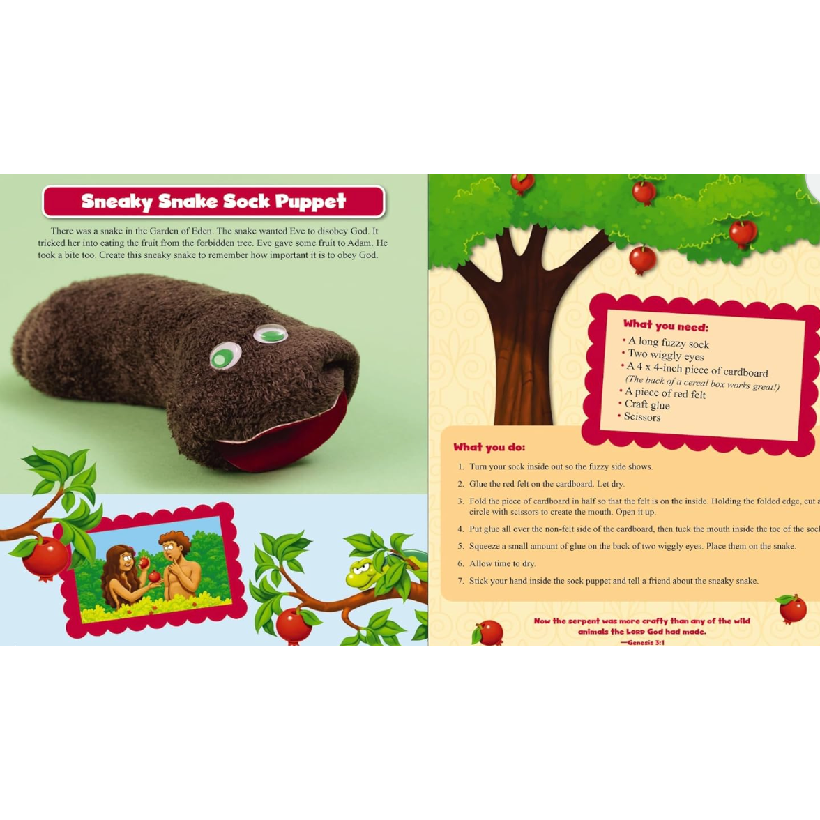 The Beginner's Bible Craft and Activity Book: 30 Fun Projects Based on Bible Stories-HARPER COLLINS PUBLISHERS-Little Giant Kidz
