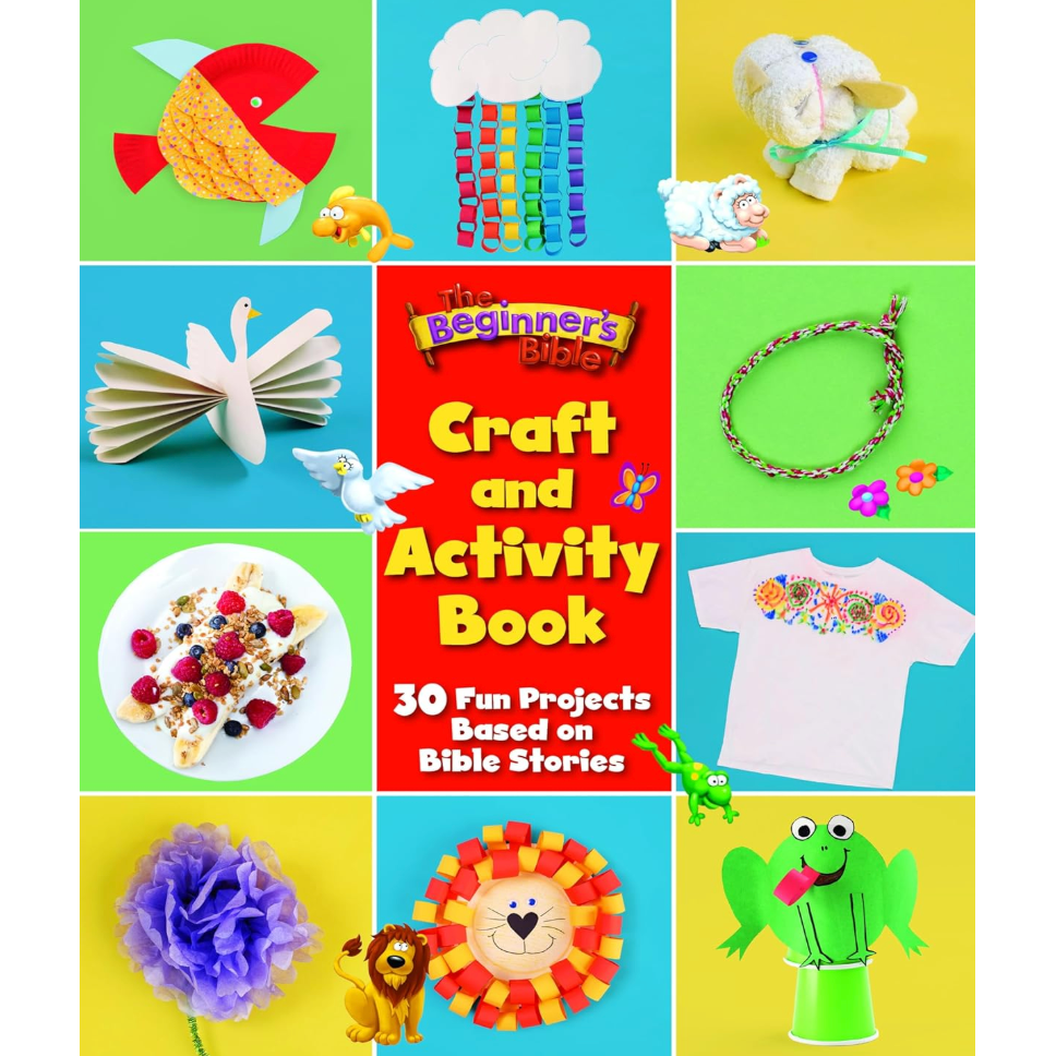 The Beginner's Bible Craft and Activity Book: 30 Fun Projects Based on Bible Stories-HARPER COLLINS PUBLISHERS-Little Giant Kidz
