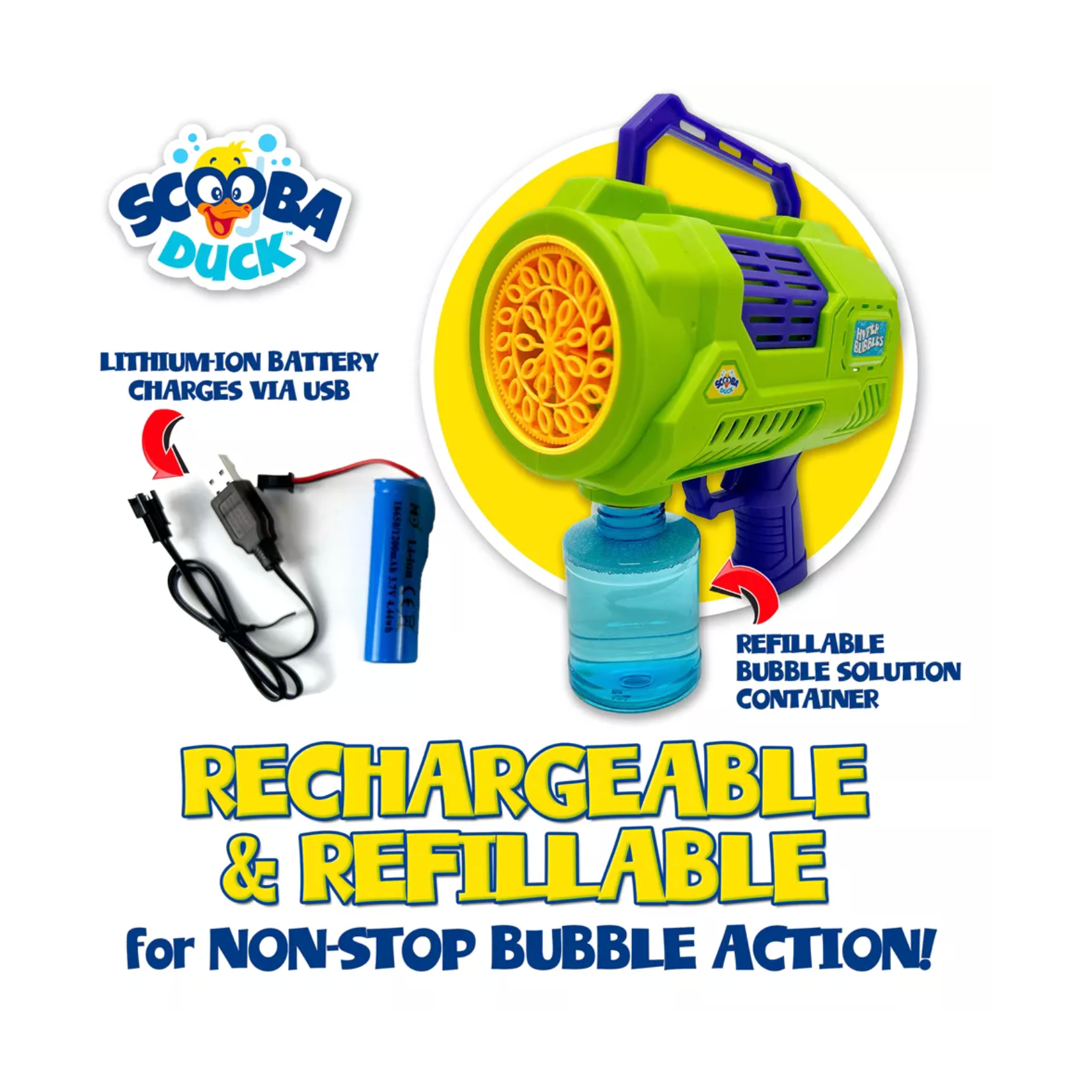Thin Air Brands Hyper Bubbles Blaster-Thin Air Brands-Little Giant Kidz