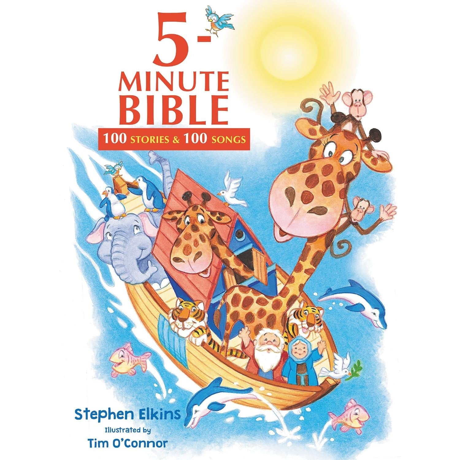 Thomas Nelson: 5-Minute Bible: 100 Stories and 100 Songs-HARPER COLLINS PUBLISHERS-Little Giant Kidz