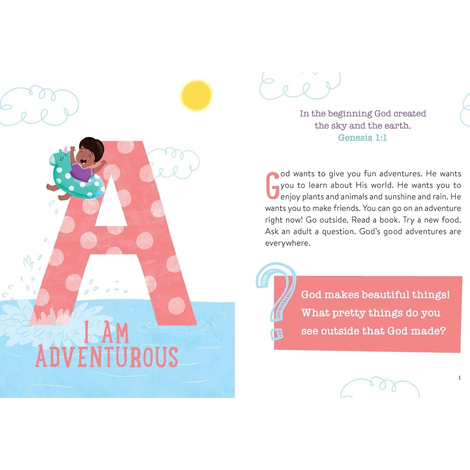 Thomas Nelson: God Made Me from A to Z: 26 Activity Devotions for Curious Little Kids (Paperback Book)-HARPER COLLINS PUBLISHERS-Little Giant Kidz
