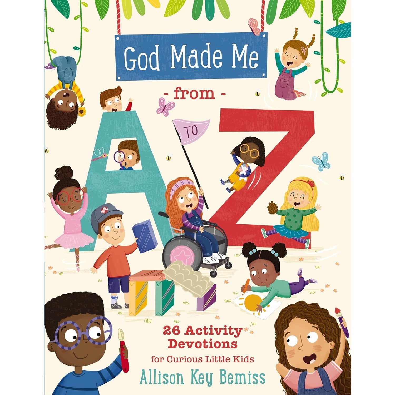 Thomas Nelson: God Made Me from A to Z: 26 Activity Devotions for Curious Little Kids (Paperback Book)-HARPER COLLINS PUBLISHERS-Little Giant Kidz