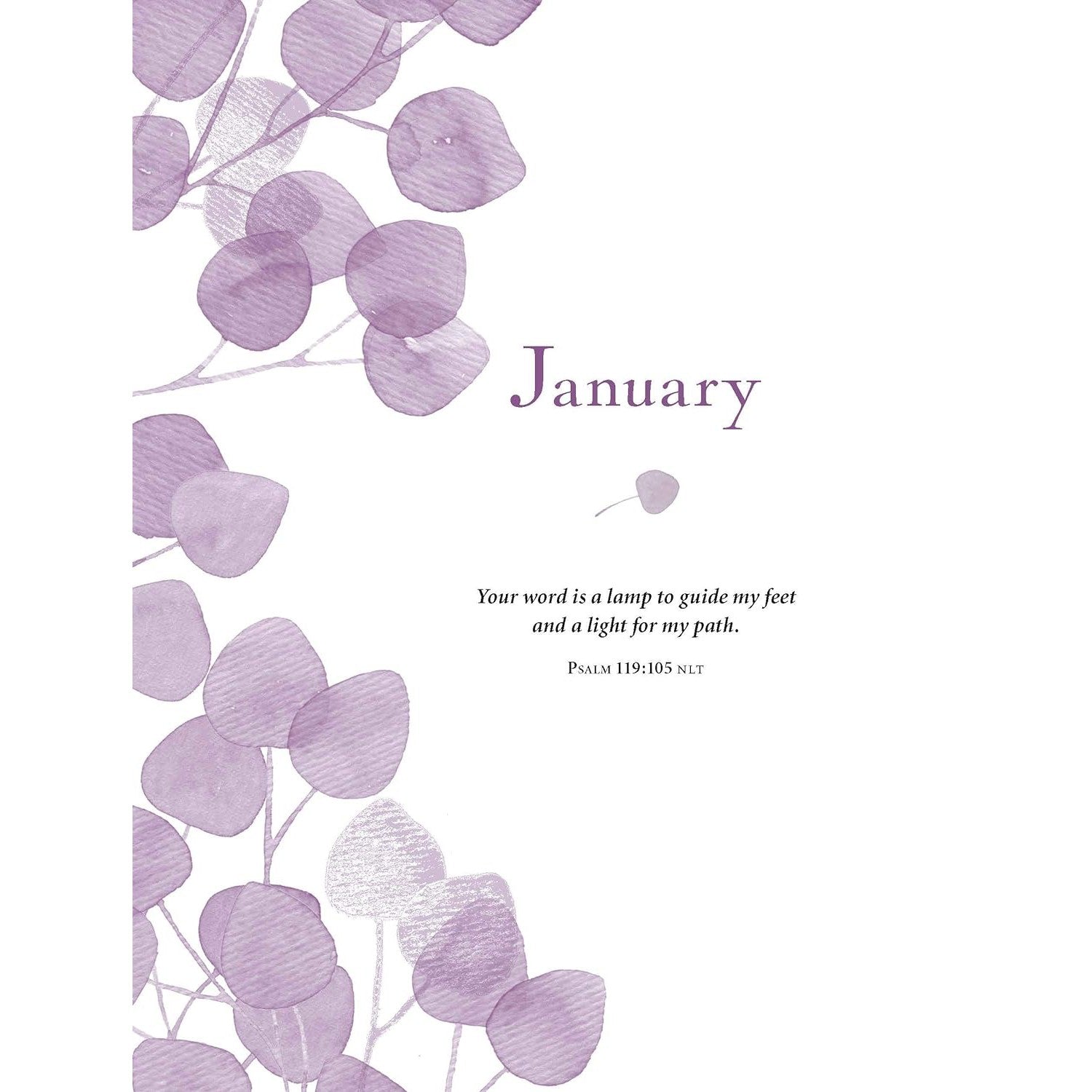 Thomas Nelson: Jesus Always, Large Text Cloth Botanical Cover, with Full Scriptures: Embracing Joy in His Presence (a 365-Day Devotional) (Hardcover Book)-HARPER COLLINS PUBLISHERS-Little Giant Kidz