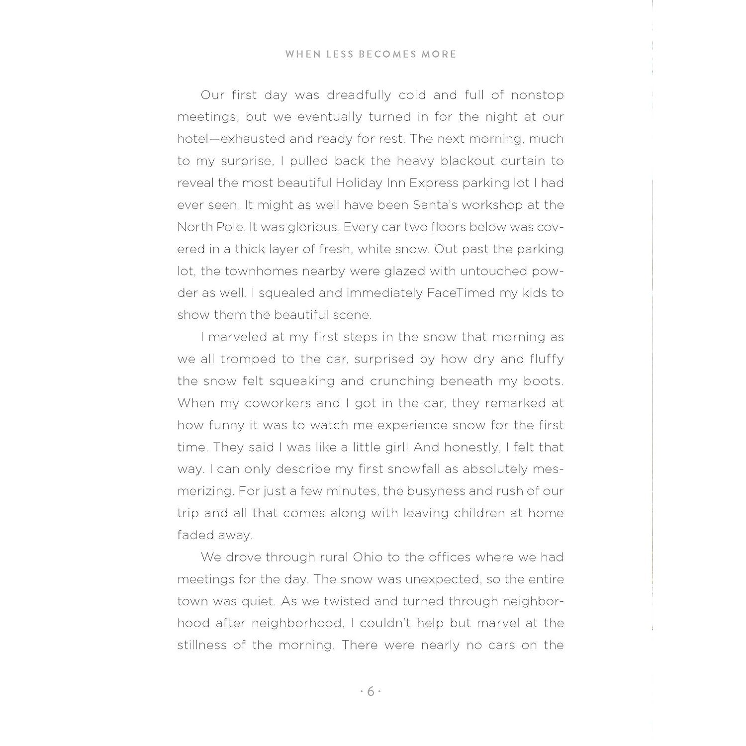 Thomas Nelson: When Less Becomes More: Making Space for Slow, Simple, and Good-HARPER COLLINS PUBLISHERS-Little Giant Kidz