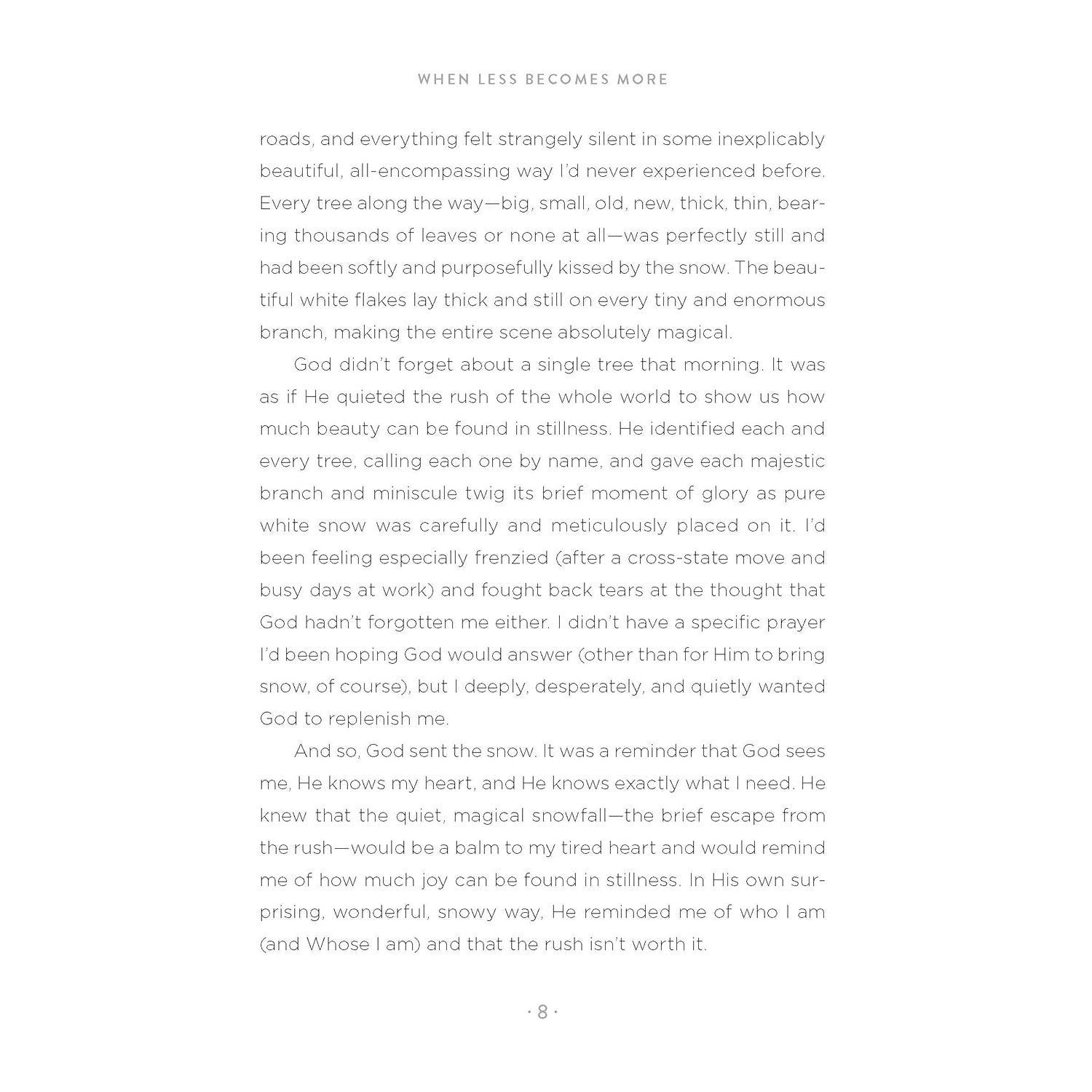Thomas Nelson: When Less Becomes More: Making Space for Slow, Simple, and Good-HARPER COLLINS PUBLISHERS-Little Giant Kidz