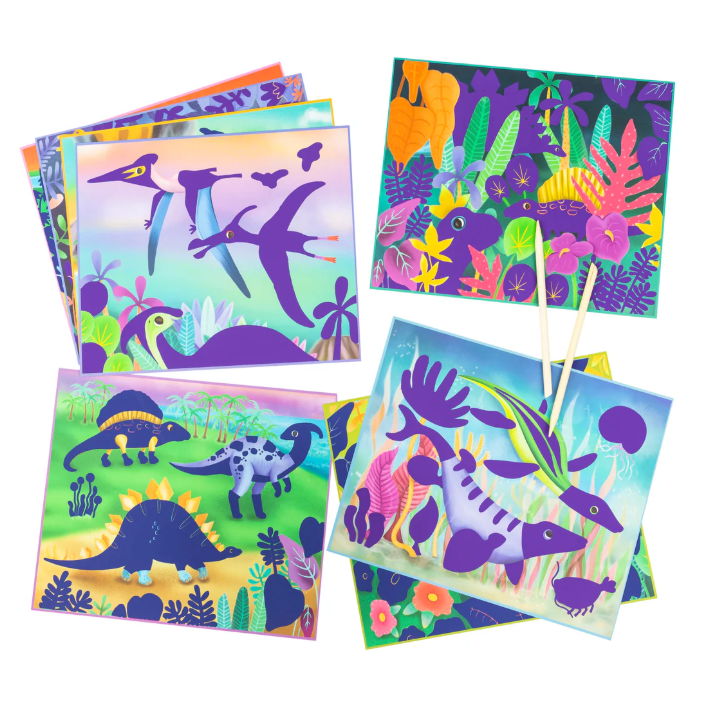 Tiber Tribe Scratch Art-Tiger Tribe-Little Giant Kidz