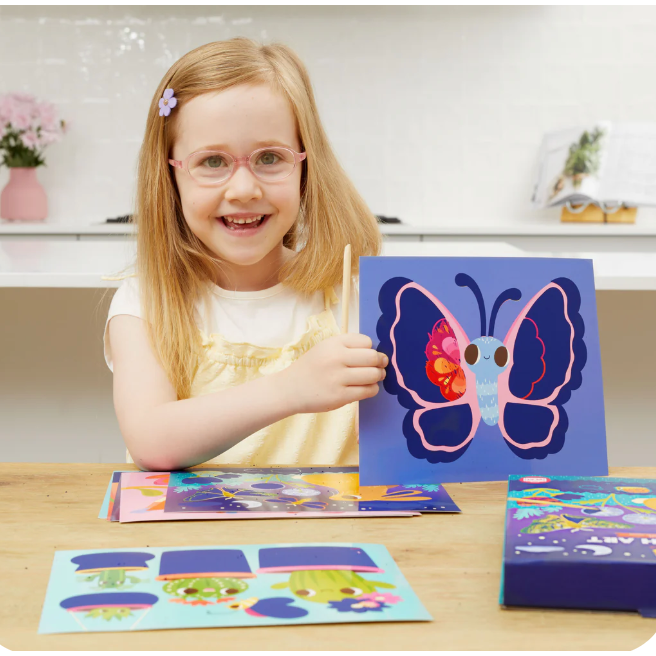 Tiber Tribe Scratch Art-Tiger Tribe-Little Giant Kidz