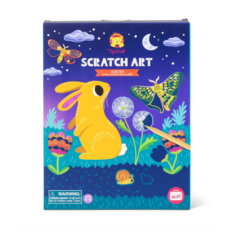 Tiber Tribe Scratch Art-Tiger Tribe-Little Giant Kidz